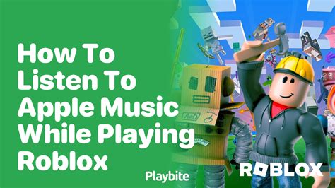 can you listen to music while playing roblox