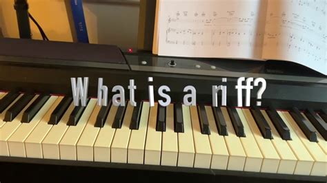 Whats a riff in music? A brief exploration of the musical motif